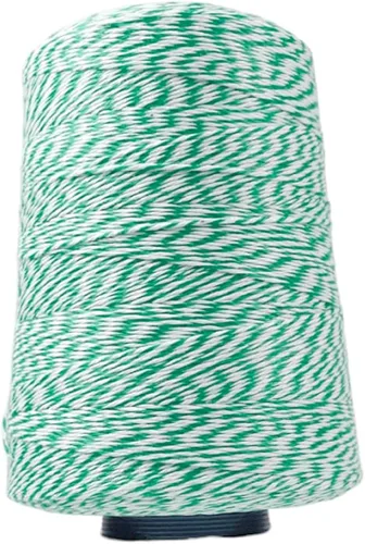 Vista 9 de Regency Wraps Cono de cordel Bakers, negro/blanco