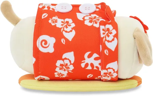 Vista 3 de Anirollz Peluche de animal de peluche – Muñeco de peluche hawaiano pequeño de 6 pulgadas Suave, esponjoso, cálido, lindo, cómodo, seguro Regalo