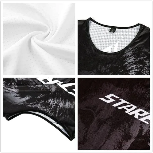 Vista 3 de Camisetas sin mangas con patrón a cuadros, estilo patinador, surfista, casual, entrenamiento, al aire libre, gimnasio, camisetas musculares