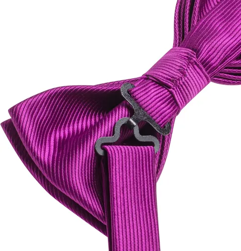 Vista 5 de Hi-Tie Juego de alfileres de solapa de pajarita preatados sólidosde cristal para hombre, pajarita ajustable para boda, baile de graduación, esmoquin
