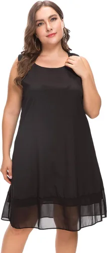 Vista 3 de LIDLIT Vestido de gasa para mujer, 2 piezas, vestidos de madre de la novia, manga larga, hasta la rodilla, vestidos de chaqueta..