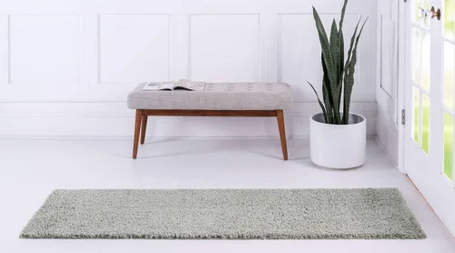 Vista 142 de Unique Loom Studio Colección Solid Shag - Alfombra Urbana Moderna Super Suave y de Felpa