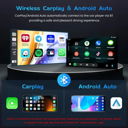 Vista 4 de Inefala 4G 64G para Ford Edge 2011 2012 2013 2014 2015 Radio CarPlay 9 "Incell pantalla táctil coche estéreo Android 15 Android Auto Bluetooth 5.0