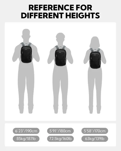 Vista 8 de WATERFLY Mochila pequeña y ligera y plegable: 15L Mini mochila de senderismo plegable - Mochila de día compacta ultraligera para mujeres y hombres