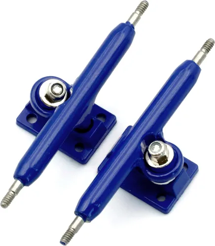 Vista 29 de A1 Pro Fingerboard Trucks 36 mm 34 mm 32 mm con nueva base y copa de pivote (32 mm Azul bebé)