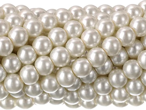 Vista 19 de RUBYCA 200 piezas de cuentas redondas de cristal checo satinado brillante pequeñas para hacer joyería 10mm Amatista Púrpura