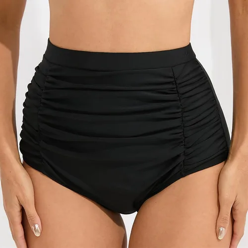 Vista 2 de Pantalones de natación moda cordón mujer pantalones natación playa verano pantalones natación cintura media pantalones