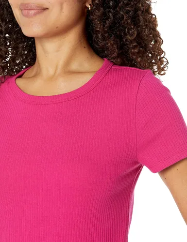 Vista 3 de GAP Camiseta acanalada de manga corta para mujer