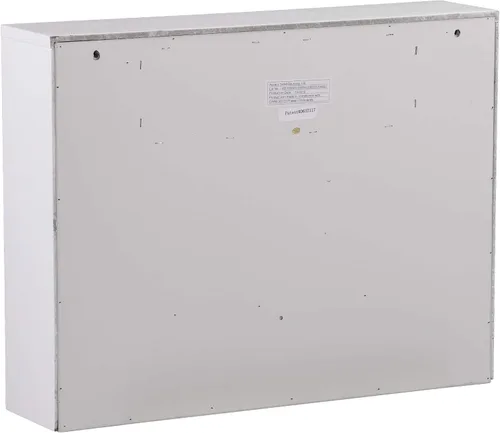 Vista 13 de SEI Furniture Willingham - Escritorio plegable para montaje en pared, color blanco