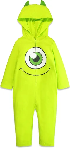 Vista 3 de Disfraz para niño overol de Mike Wazowski - Disney Pixar Monsters Inc