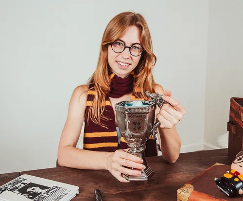 Vista 6 de Harry Potter Taza de cerámica Triwizard Tournament Taza de café grande, esenciales para la cocina del hogar, vasos novedosos Regalos oficiales