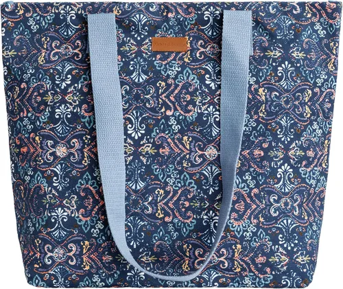 Vista 63 de Maison d' Hermine - Bolsa de lona de algodón reutilizable para mujeres, con asa para el hombro, bolsas a granel para compras y viajes
