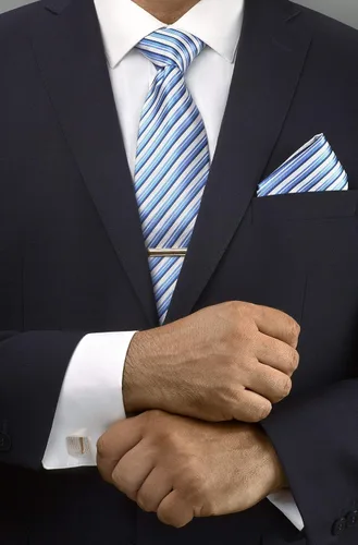 Vista 41 de Juego de corbata de regalo para hombre, corbata sedosa, bolsillo cuadrado, clips de corbata, gemelos para hombres