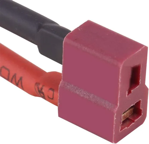 Vista 7 de Plplaaoo Enchufe en T con cable de alimentación JST, divisor de enchufe JST macho a hembra, con cable de silicona de alambre de 18 AWG de 5.19