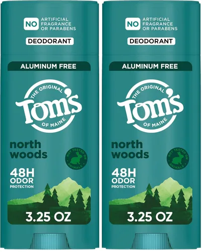 Vista 13 de Tom's of Maine Clean Coast - Desodorante natural para hombres y mujeres, sin aluminio, sin fragancias, tintes ni conservantes artificiales, sin