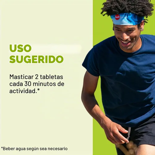 Vista 6 de SaltStick Electrolyte FastChews Green Apple - 12 paquetes resellables/120