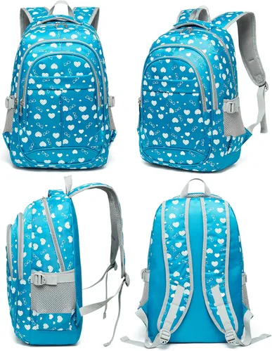 Vista 6 de BLUEFAIRY - Mochilas para niños y niñas, escuela primaria, jardín de niños