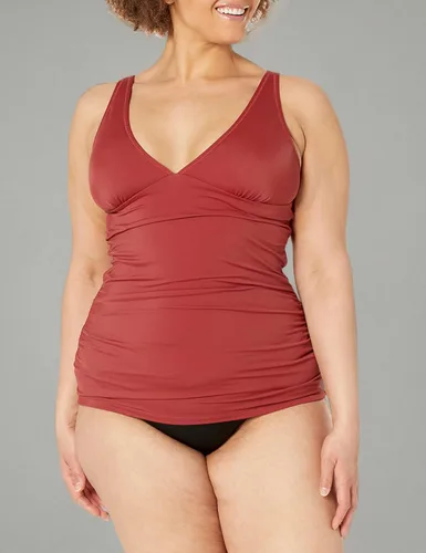 Vista 8 de Tienda Essentials Top de baño tankini para mujer (disponible en tallas extragrandes)