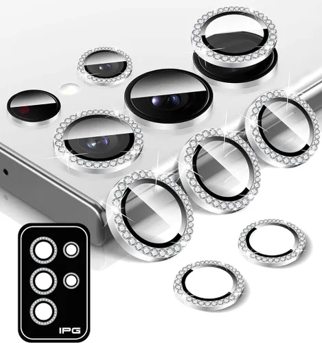 Vista 16 de IPG ProLENS Diamond FRAME - Protector de lente de cámara para Samsung Galaxy Z Flip 7, clase templada de silicato de alúmina, claridad HD