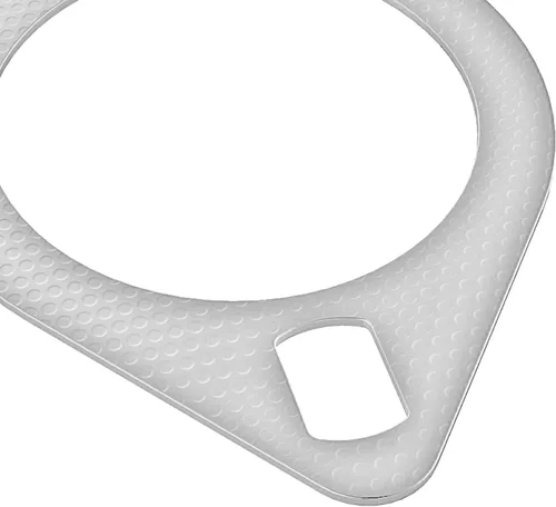 Vista 3 de Spec-D Tuning 2,5 "aluminio de escape de cabeza abajo tubo colector colector brida junta 2 pernos