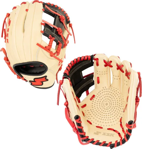 Vista 31 de SSK Z5 Craftsman Guante de béisbol para infield – 11.25” - 11.5” - 11.75” - 12” – Lanzamiento con mano derecha y izquierda