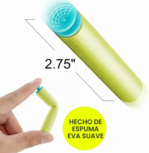 Vista 3 de Recarga de balas de espuma ArtCreativity para pistola de juguete electrónica Gatling, 36 dardos con accesorio de cinturón de balas, recarga