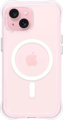 Vista 15 de ORNARTO Air Case para iPhone 16 Pro Max Transparente, Compatible con MagSafe, Funda de Protección contra Caídas de Grado Militar con Air-Pink Rosa