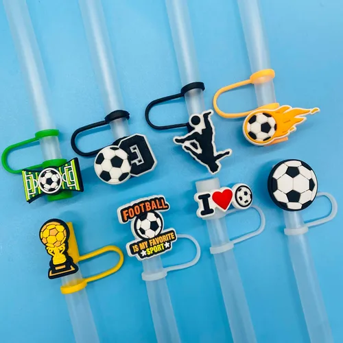 Vista 5 de 10 tapas de popote para vaso Stanley Cup de 30 y 40 onzas, de 0.394 in, reutilizables, de silicona, para copas Stanley, accesorios para vasos