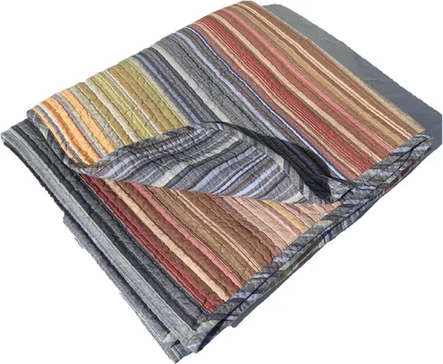 Vista 4 de Greenland Home Katy - Manta reversible 100% algodón