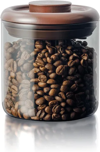 Vista 12 de Contenedor de café, recipiente hermético de almacenamiento de 2 x 10 oz - Transparente