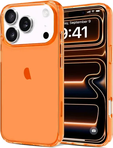 Vista 31 de JJGoo Funda transparente compatible con iPhone 15 Pro, funda de teléfono de TPU suave y transparente, funda antigolpes transparente a prueba