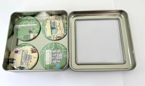 Vista 3 de Washington DC Map Magnets (2. White House/Lincoln/Monument/Capitol)