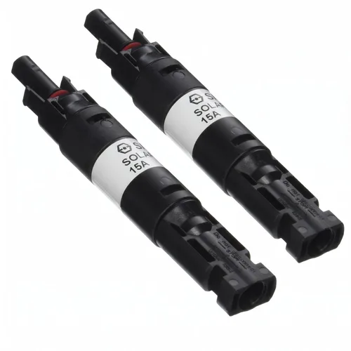 Vista 5 de Renogy 10A macho y hembra conector impermeable en línea portafusibles, w
