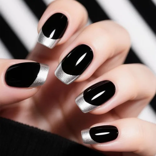 Vista 22 de MISUD Uñas Postizas Cortas Cuadradas - Uñas con Pegamento de Verano Colorido, Diseño de Arcoíris de Cocodrilo Acrílicas 24 piezas