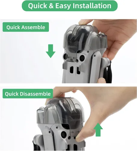 Vista 5 de Bloqueo y protector de cardán para el dron DJI Mini 3 Pro - Equipo de dron Valley