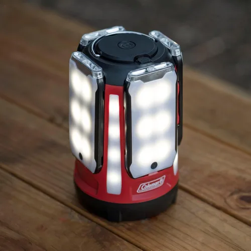 Vista 5 de Coleman Linterna LED multipanel: paneles de luz magnéticos recargables resistentes al agua linterna incorporada Puerto de carga USB; Excelente