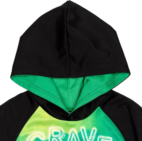 Vista 4 de Monster Jam Maximum Destruction El Toro Loco Grave Digger - Sudadera con capucha de forro polar para niños pequeños y grandes