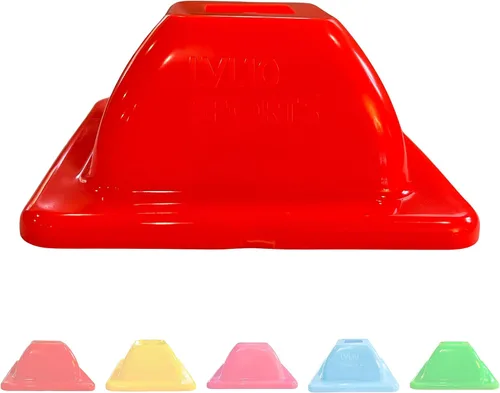 Vista 12 de LVL10 Pro - Conos de entrenamiento – Mini conos de fútbol de 2 pulgadas para entrenamiento deportivo – para ejercicios de baloncesto, fútbol