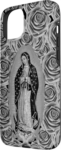 Vista 17 de Funda para iPhone 11 Nuestra Señora Virgen De Guadalupe Virgen María Floral