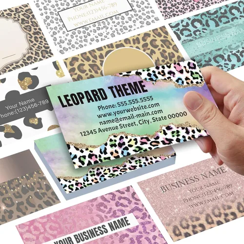 Vista 11 de Tarjetas de presentación personalizadas con plantillas, tarjetas de presentación personalizadas con tu logo, de 3.5 x 2 pulgadas, papel mate