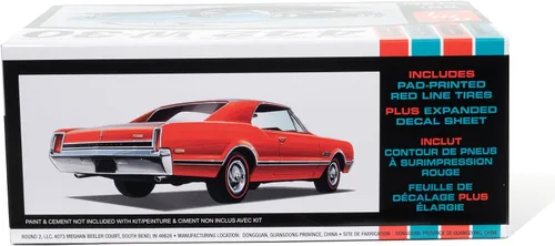 Vista 3 de AMT 1966 Olds 442 Hardtop 1:25 Kit de modelo a escala 1:25