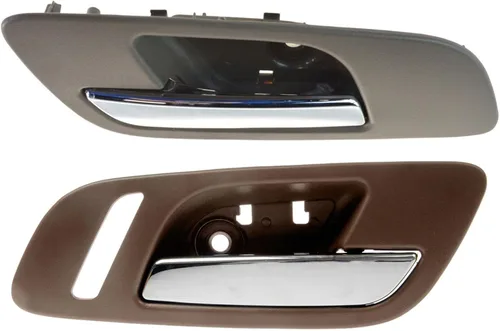 Vista 70 de TRQ Juego de 2 manijas de puerta interior trasera cromada y cachemira para Chevy GMC