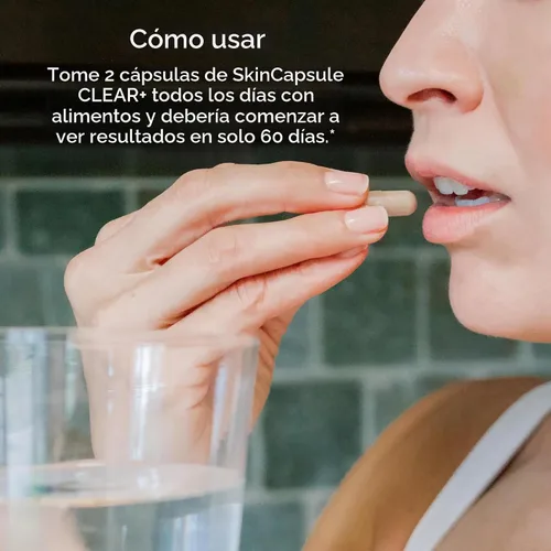 Vista 5 de Hush & Hush Suplementos para el acné para una piel clara – Fórmula clínicamente probada para reducir brotes e imperfecciones – Apoya el equilibrio