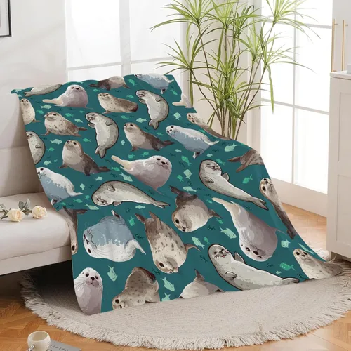 Vista 252 de Manta de águila con la bandera estadounidense y águila calva, regalos para niños, niñas, niños, adultos, mujeres y hombres, suave, acogedora, cálida