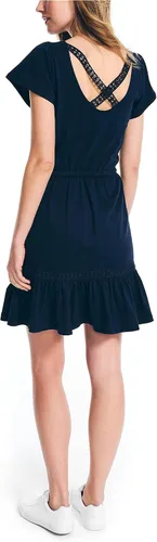 Vista 2 de Nautica Vestido entrecruzado para mujer hecho de forma sostenible