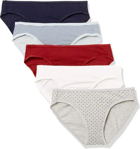 Vista 3 de Tienda Essentials Women's Cotton Bikini Brief Underwear (Available in Plus Size), Multipacks
