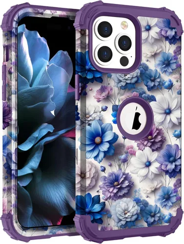 Vista 117 de Hocase Funda para iPhone SE 2022/2020, resistente a prueba de golpes, de plástico duro+goma de silicona, funda protectora híbrida para iPhone SE
