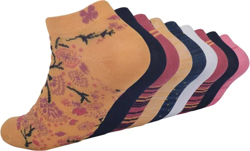 Vista 2 de Lucky Brand Paquete de 9 calcetines a cuadros para mujer