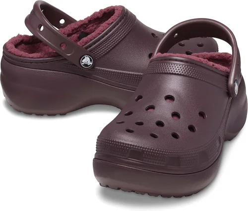 Vista 5 de Crocs Womens Classic Lined Platform Clogs