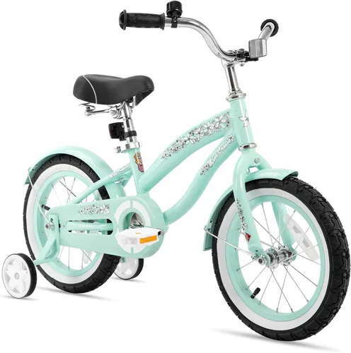 Vista 9 de JOYSTAR Bicicleta de crucero para niños de 12 pulgadas, 14 pulgadas, 16 Negro
